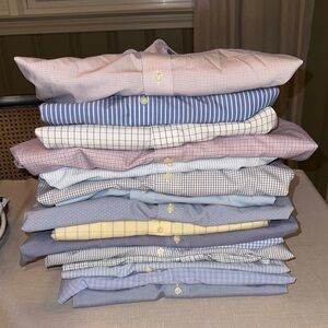 16 Men’s Checkered and Striped Shirt Collection